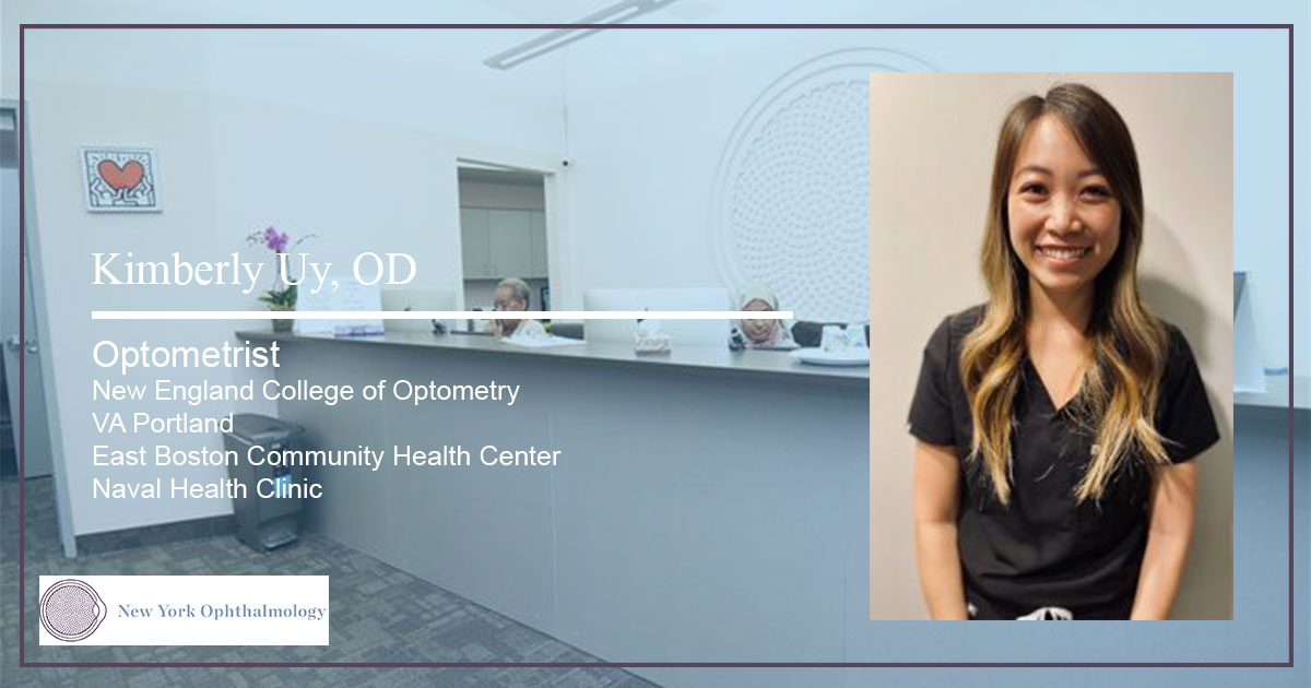 Experienced Optometrist Dr. Kimberly Uy New York Ophthalmology