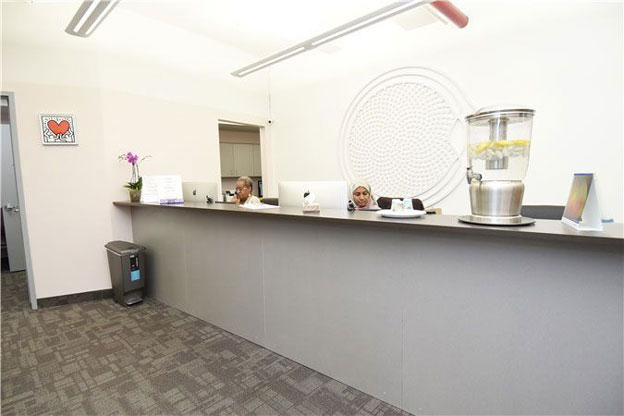 Jamaica office front desk