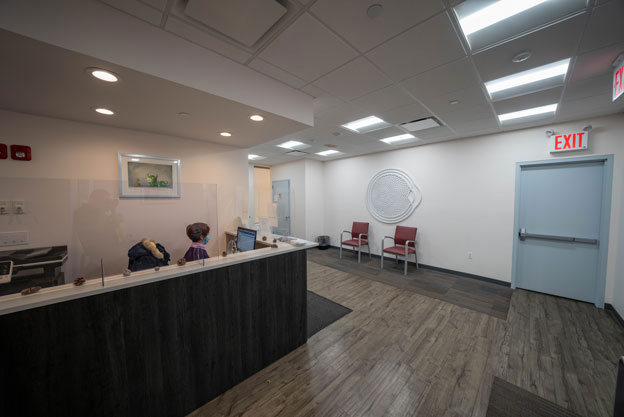 NYOph Manhattan Location front desk