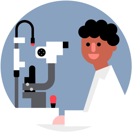 Comprehensive eye exam header icon