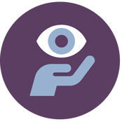 Dry eye disease icon